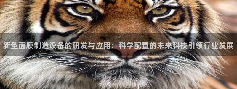 天宏娱乐b 判官：新型面膜制造设备的研发与应用：科学配置的未