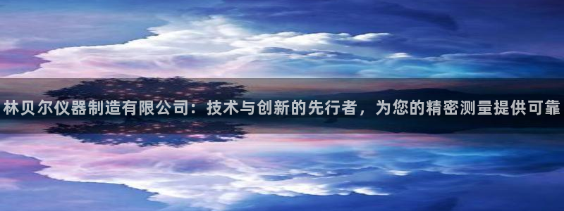 天宏娱乐h 判官：林贝尔仪器制造有限公司：技术与创新的先行者