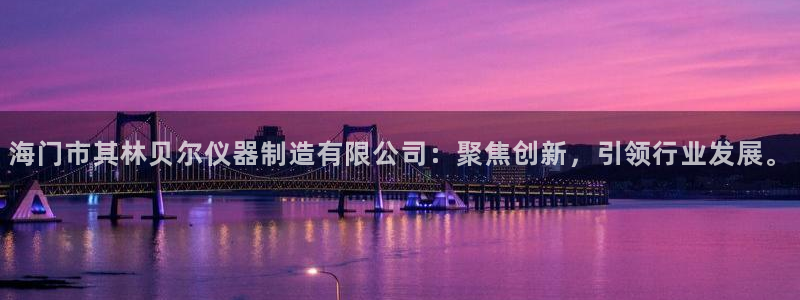 天宏娱乐实f力803466：海门市其林贝尔仪器制造有限公司：
