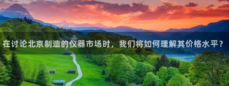 天宏娱乐星空：在讨论北京制造的仪器市场时，我们将如何理解其价