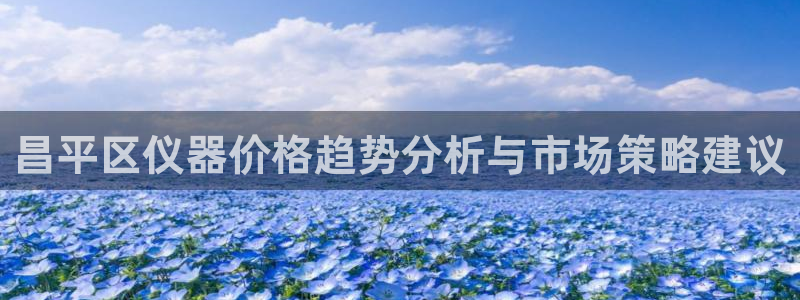 天宏娱乐团购价格多少：昌平区仪器价格趋势分析与市场策略建议