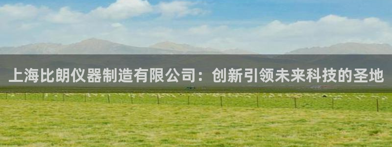 临沂天宏娱乐会所电话地址：上海比朗仪器制造有限公司：创新引领