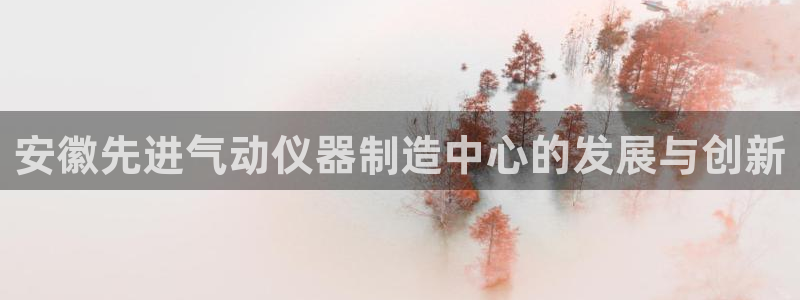 河源天宏娱乐店：安徽先进气动仪器制造中心的发展与创新