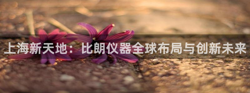 天宏娱乐创始人：上海新天地：比朗仪器全球布局与创新未来