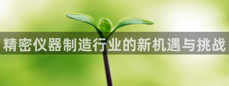 天亿娱乐宏发骗子：精密仪器制造行业的新机遇与挑战
